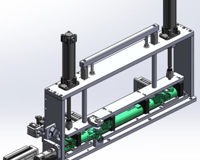 Leakage test machine.