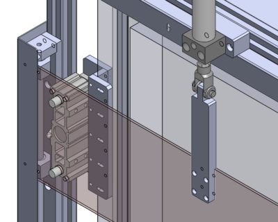 Automatic safety door integration.