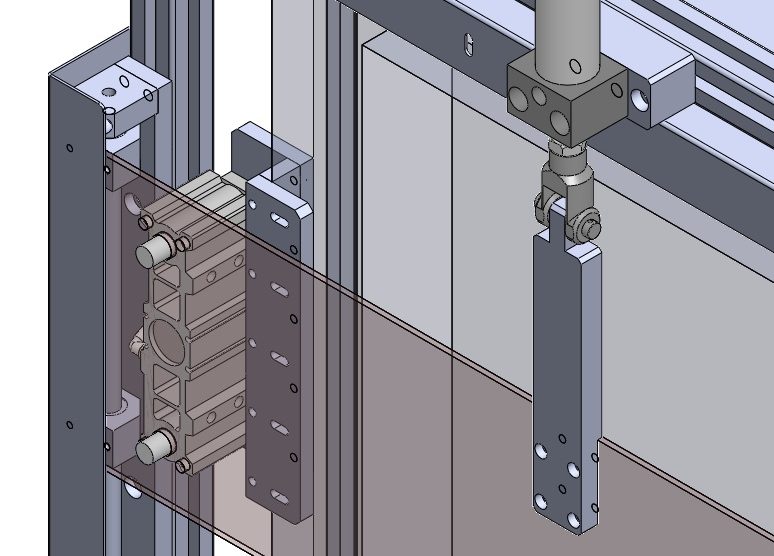 Automatic safety door integration.